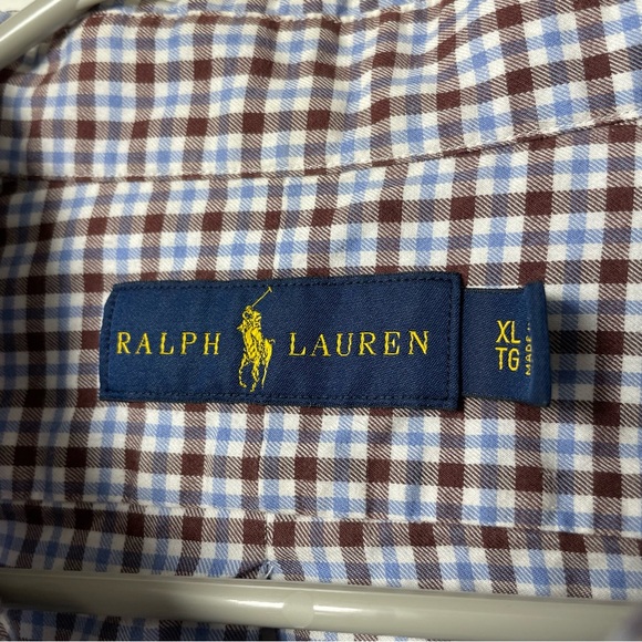 Ralph Lauren men shirt,checkers style. - Picture 6 of 7